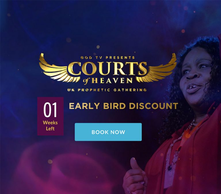 Courts of Heaven homepage banner