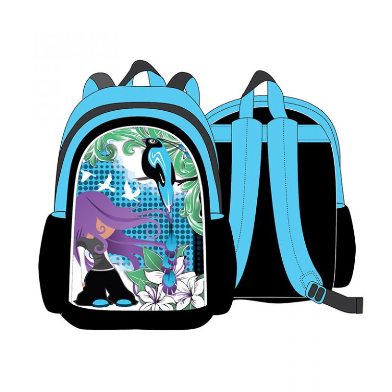 Croxley backpack illustration design