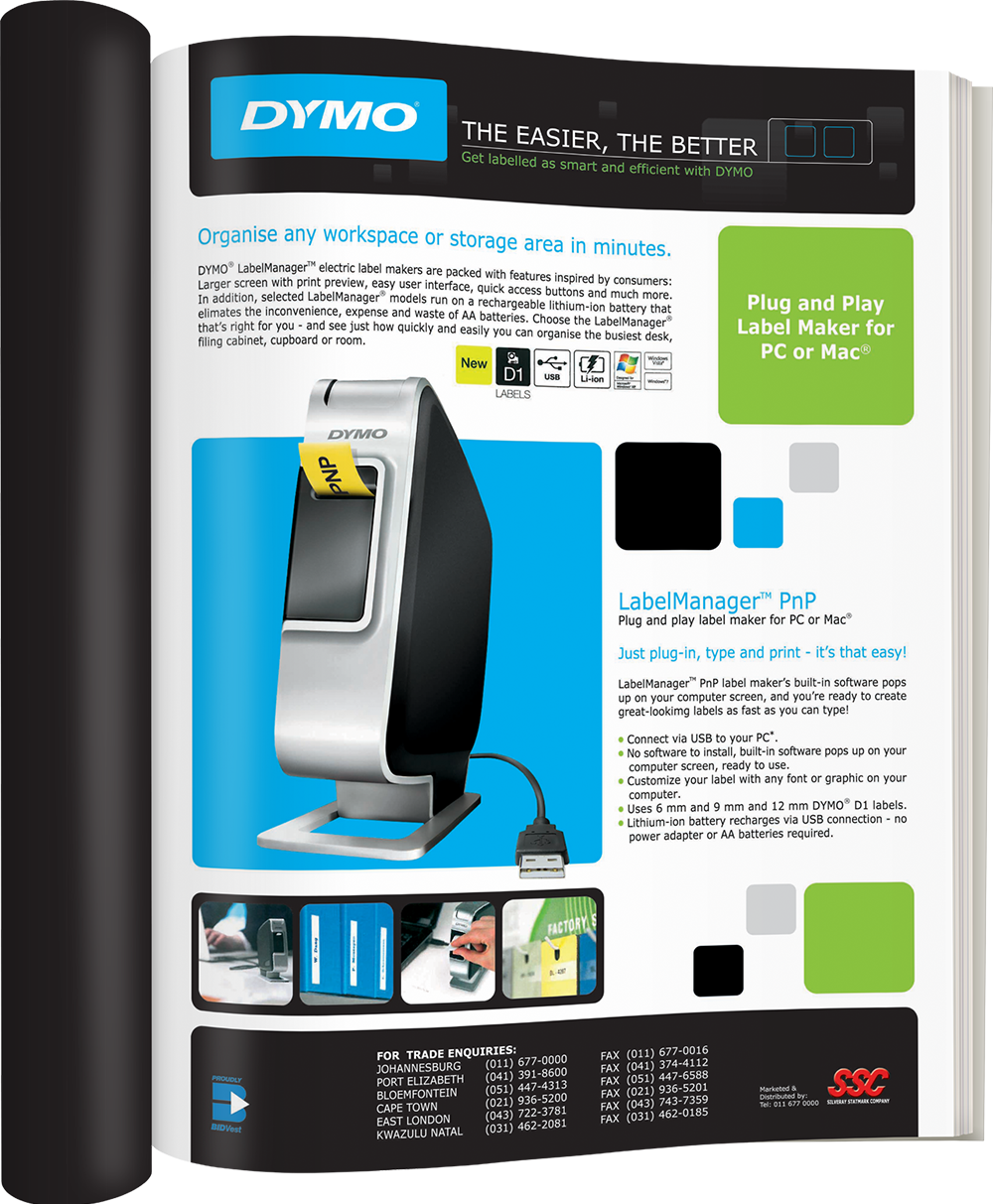 Dymo magazine advert